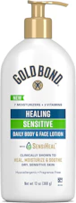 Gold Bond Healing Sensitive Daily Body & Face Lotion